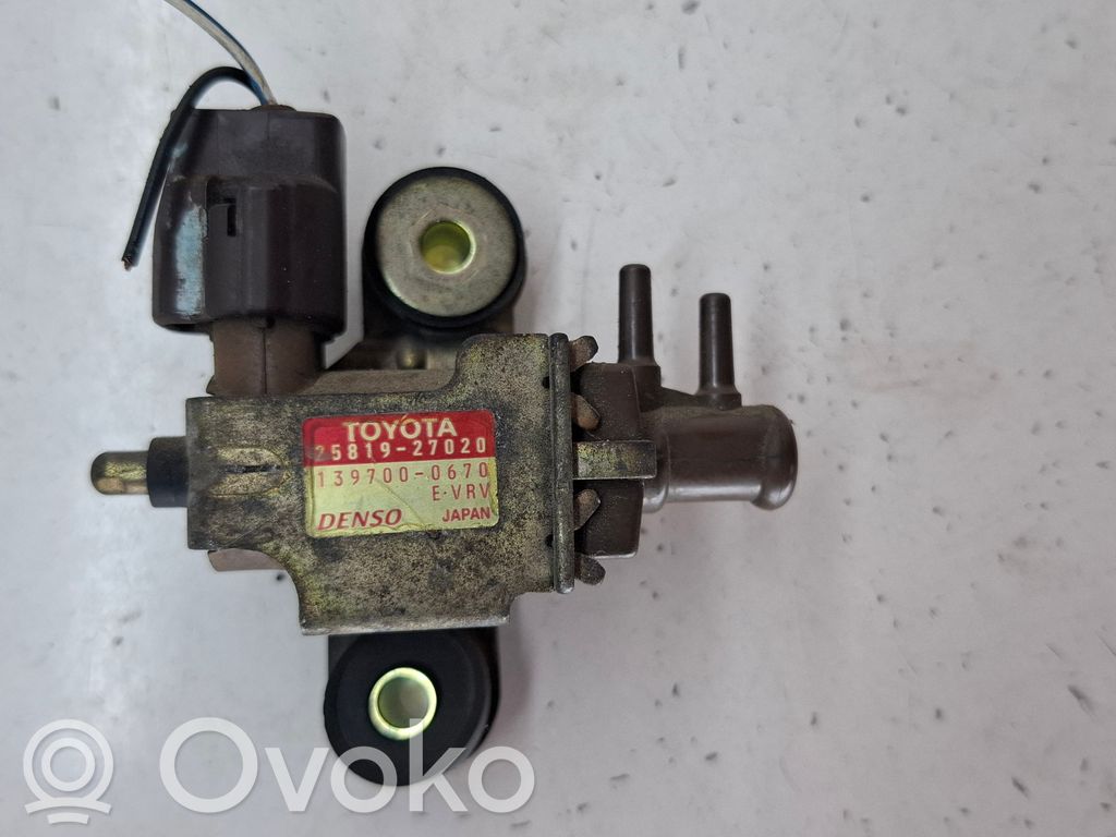 Toyota Corolla E120 E130 Electroválvula del turbo 