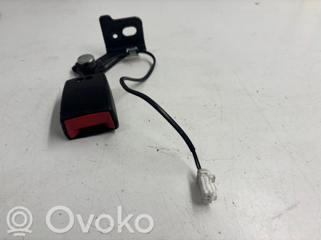 Peugeot 308 Hebilla del cinturón de seguridad trasero 