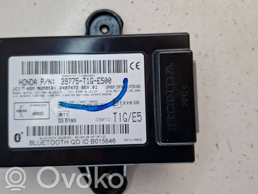 Honda CR-V Bluetooth control unit module 