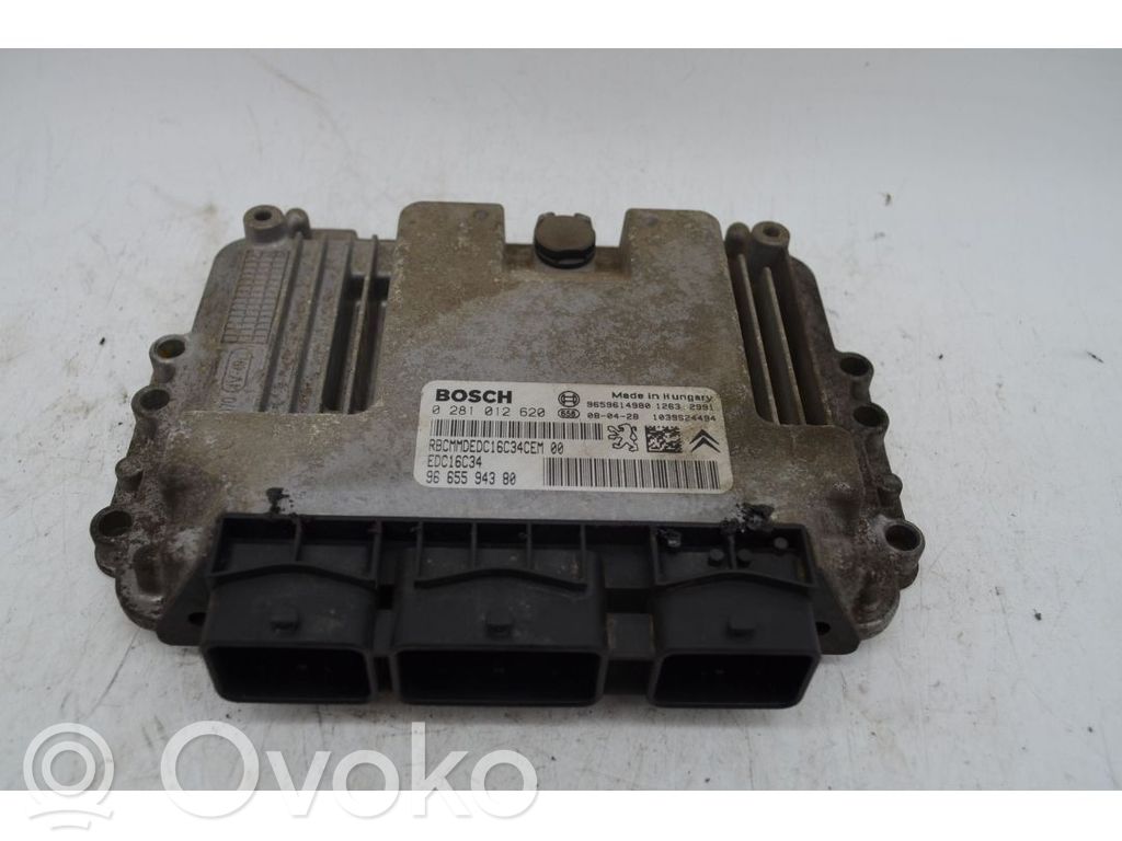 Citroen Berlingo Engine control unit/module 