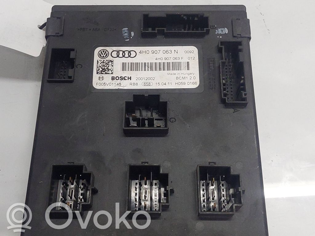 Audi A6 S6 C7 4G Moduł / Sterownik komfortu 