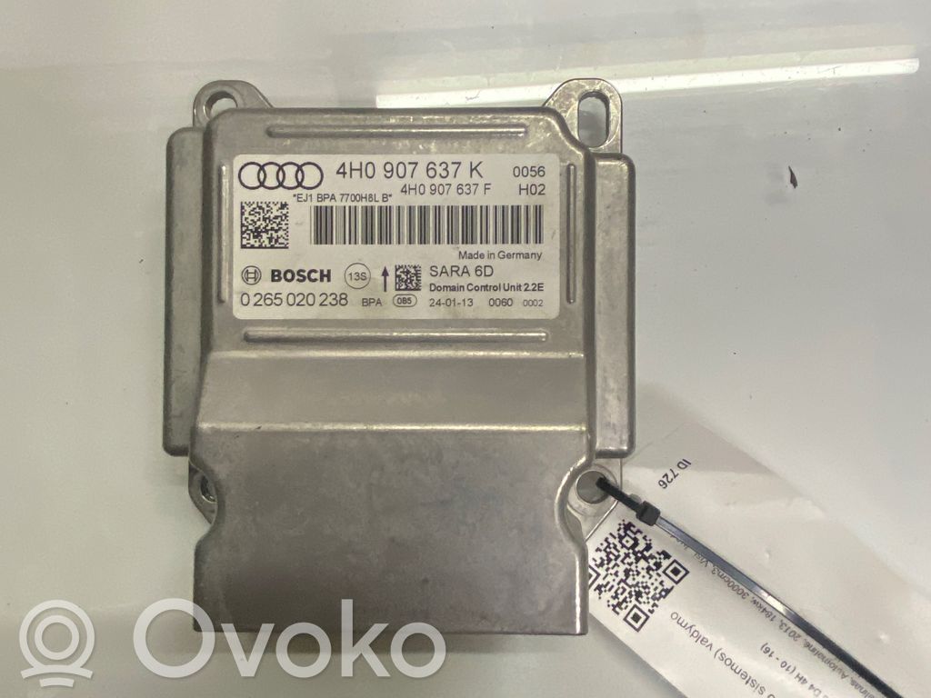 Audi A8 S8 D4 4H ESP (stability system) control unit 