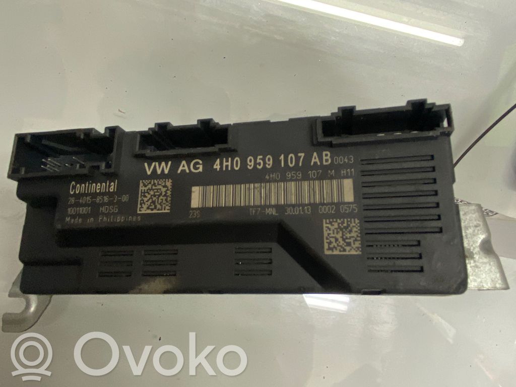 Audi A8 S8 D4 4H Tailgate/trunk control unit/module 