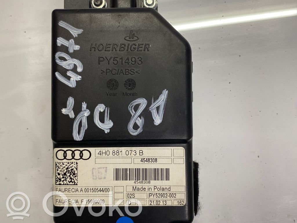 Audi A8 S8 D4 4H Seat control module 