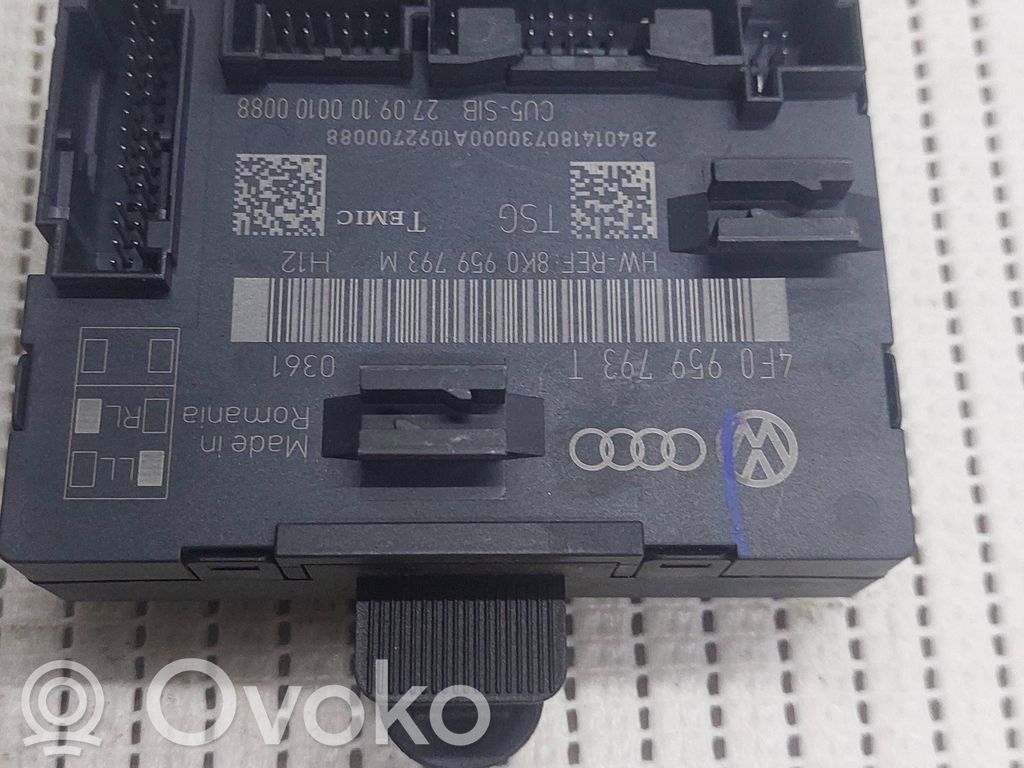Audi A6 S6 C6 4F Door control unit/module 