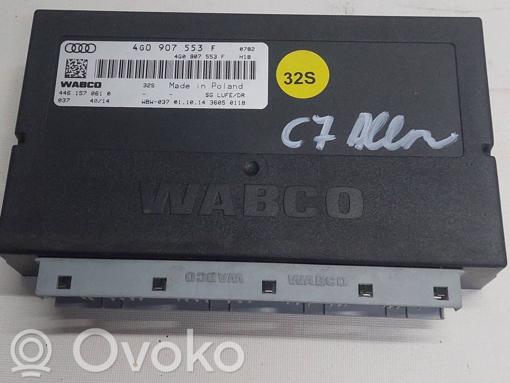 Module de commande suspension   4G0907553F