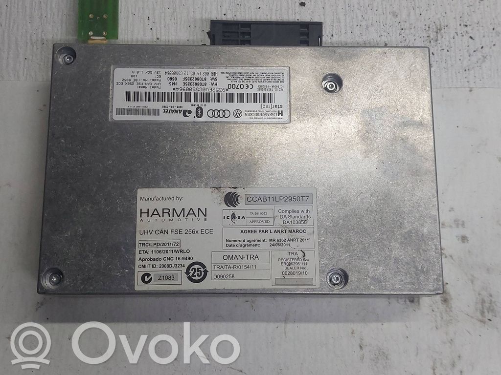 Audi A4 S4 B8 8K Bluetooth control unit module 