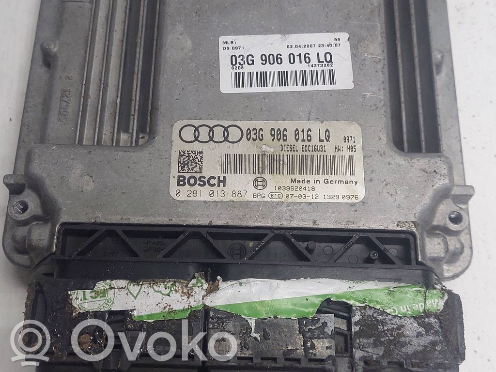 Audi A4 S4 B7 8E 8H Engine control unit/module 