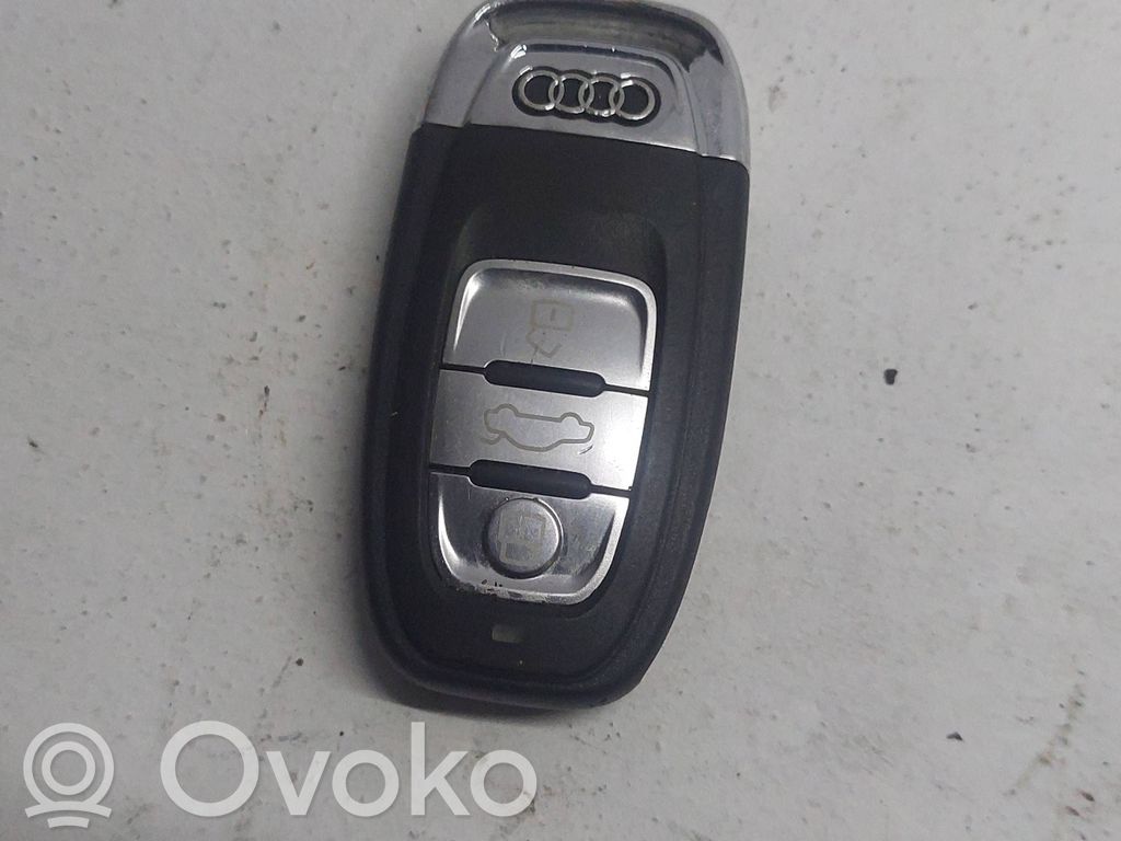 Audi Q5 SQ5 8R Virta-avain/kortti 