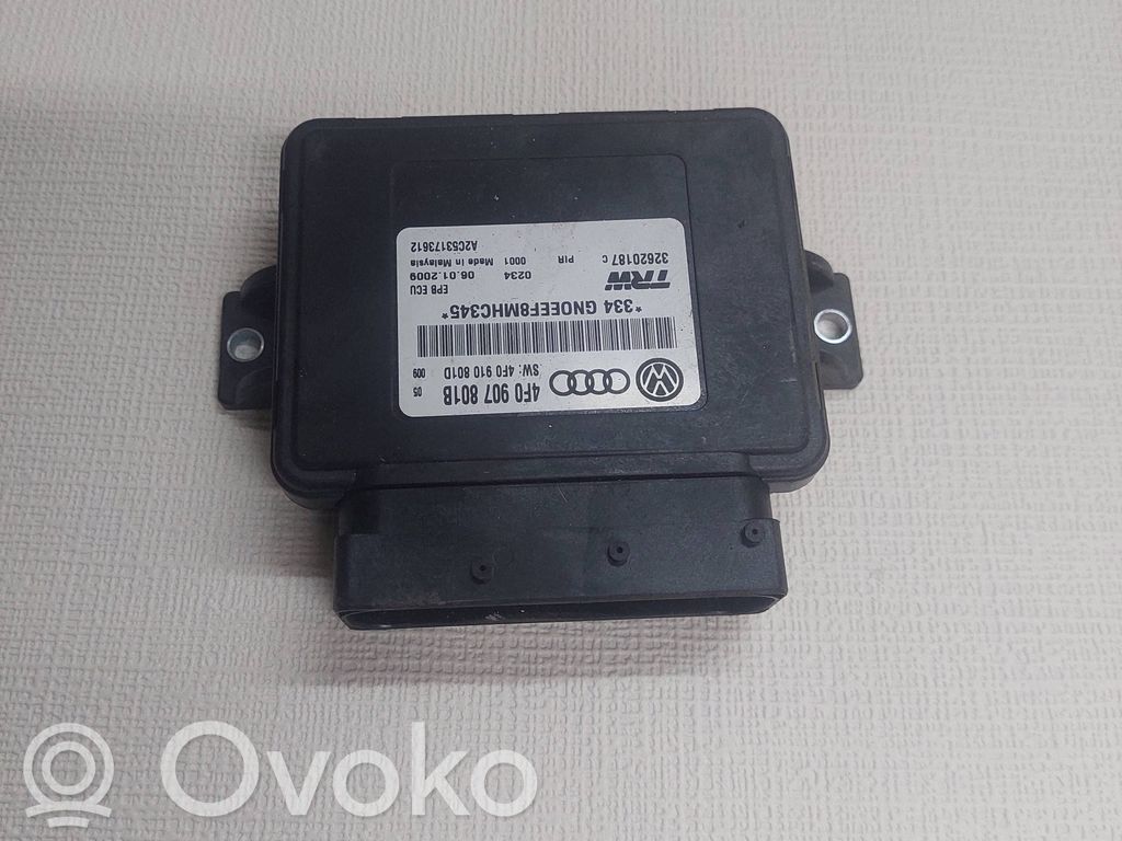 Audi A6 S6 C6 4F Hand brake control module 