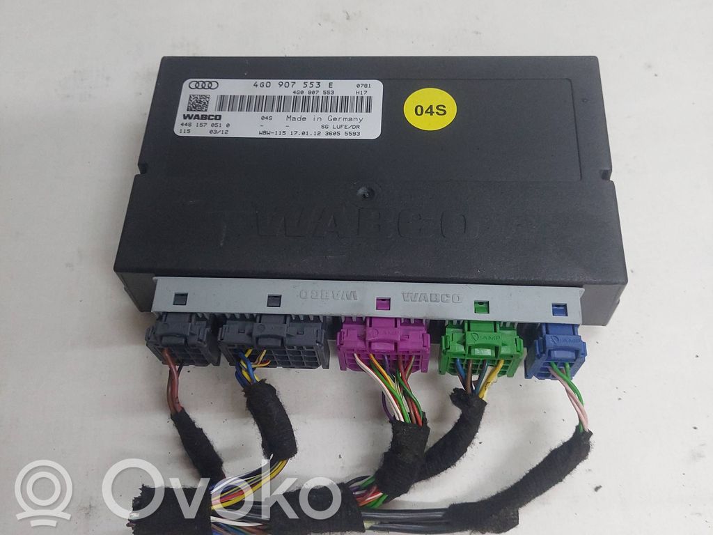 Module de commande suspension   4G0907553,3G0907553