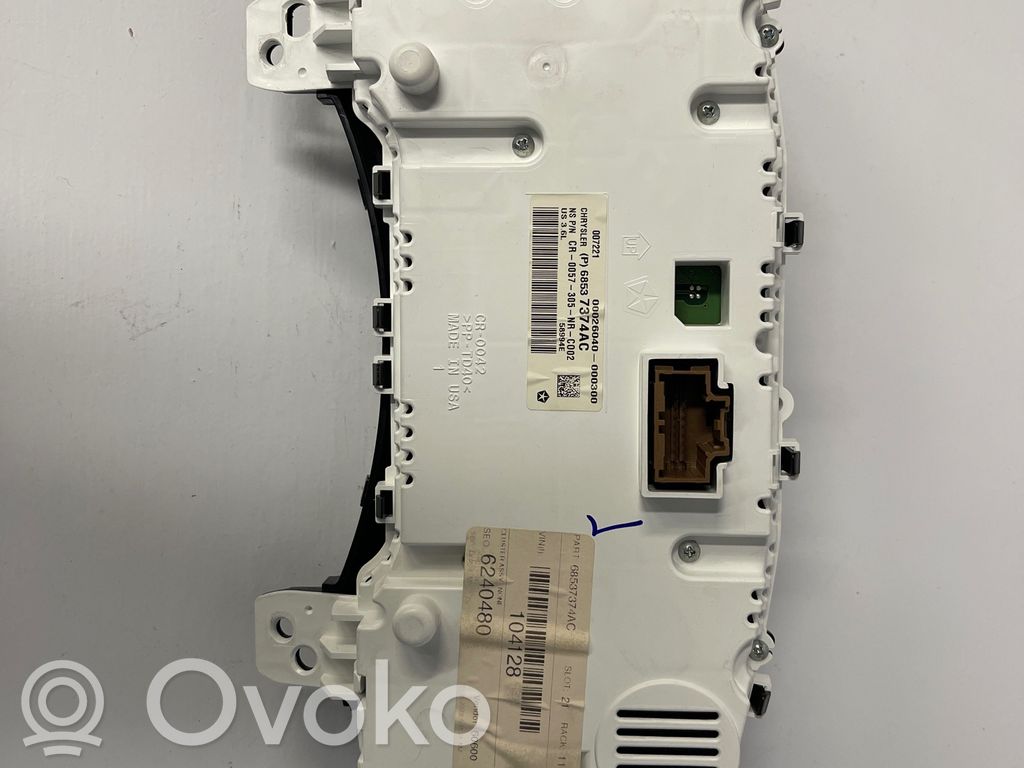 Speedometer (instrument cluster)   68537374AC,6240480