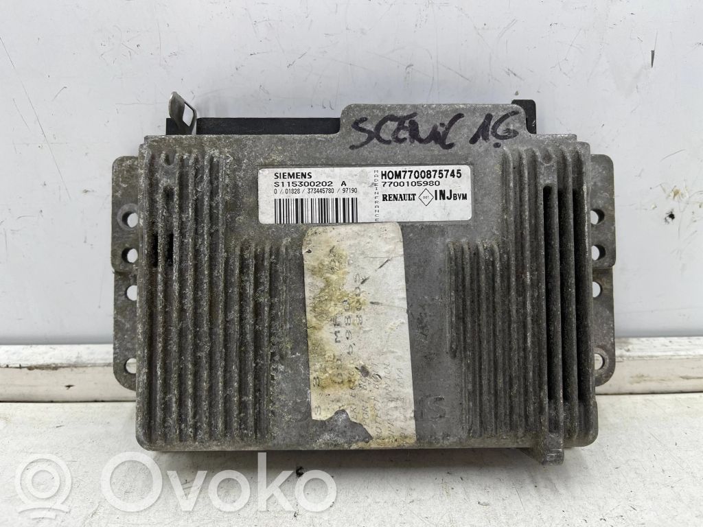 Renault Scenic I Engine control unit/module ECU 