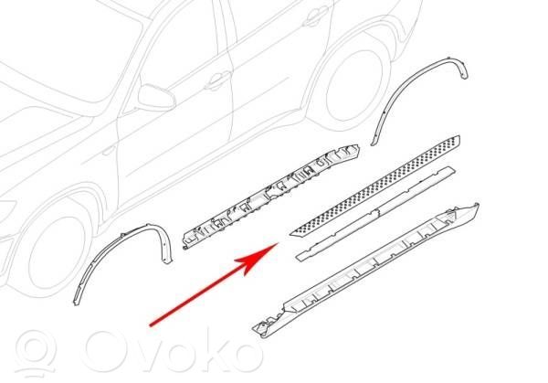 BMW X6 E71 Slenksčio dalis 