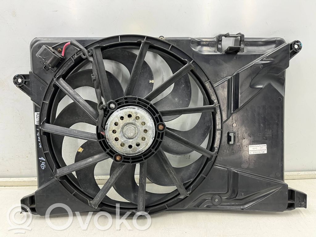 Opel Mokka Electric radiator cooling fan 