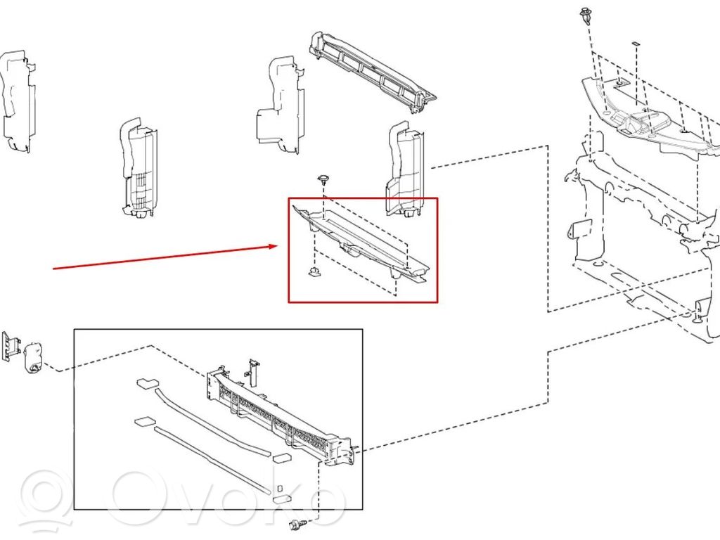 Toyota Corolla E210 E21 Kühlerverkleidung 