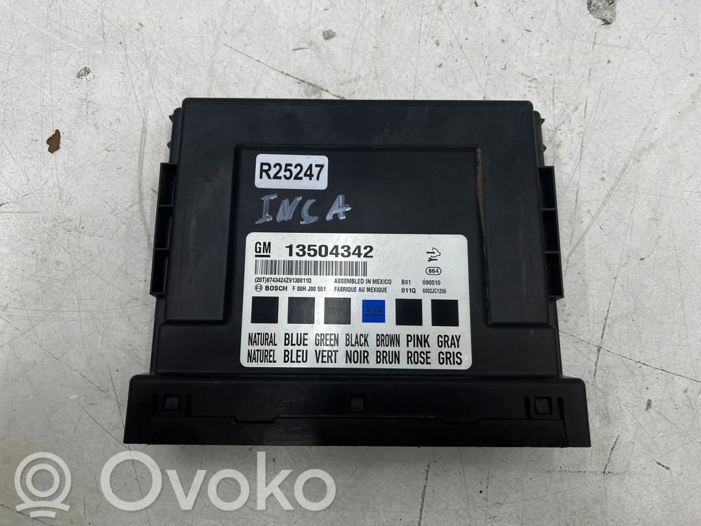 Camera control unit module   13504342