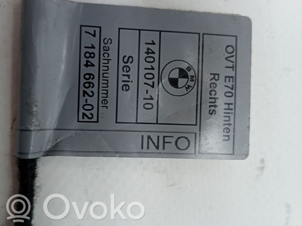 BMW X5 E70 Manecilla externa puerta trasera 