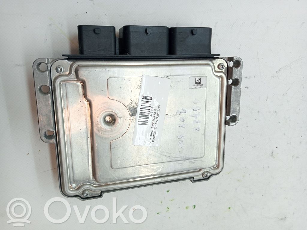 Engine control unit/module ECU   9667054480,0261S05963,1943TZ
