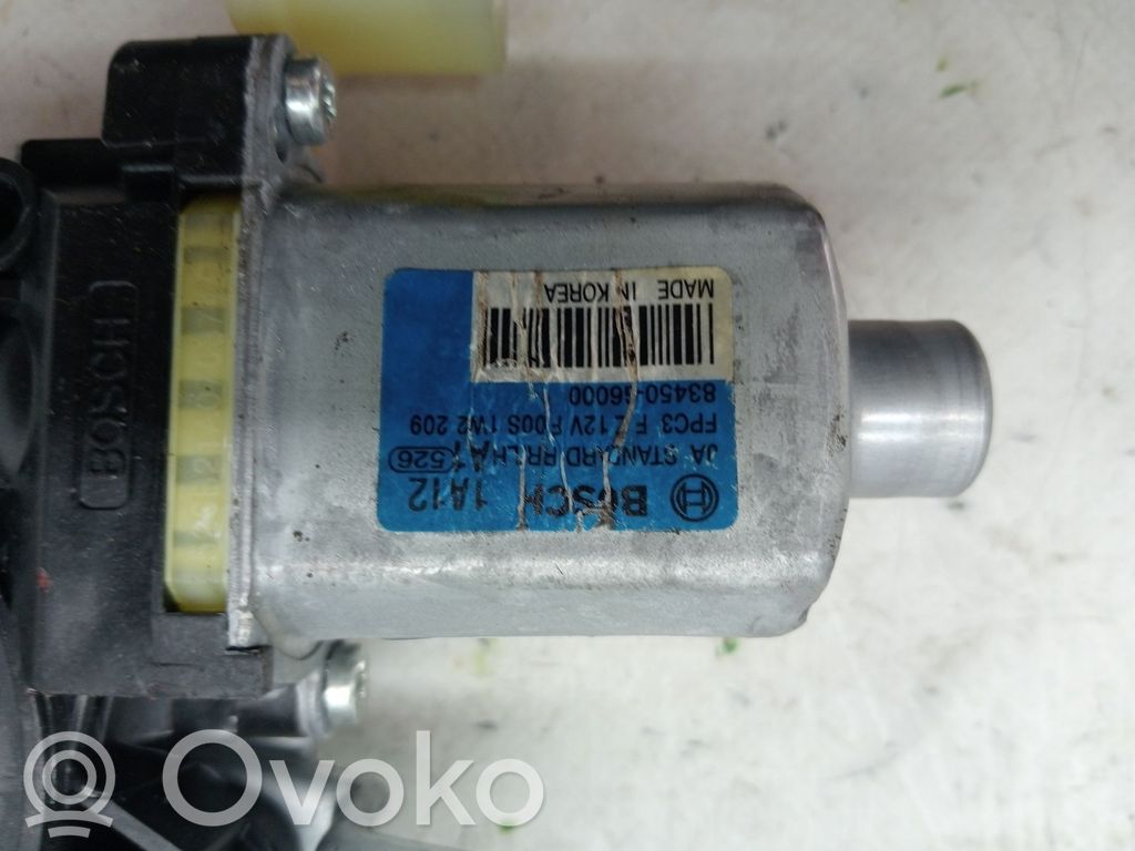Regulador de ventanilla eléctrico de puerta delantera   83401G6010