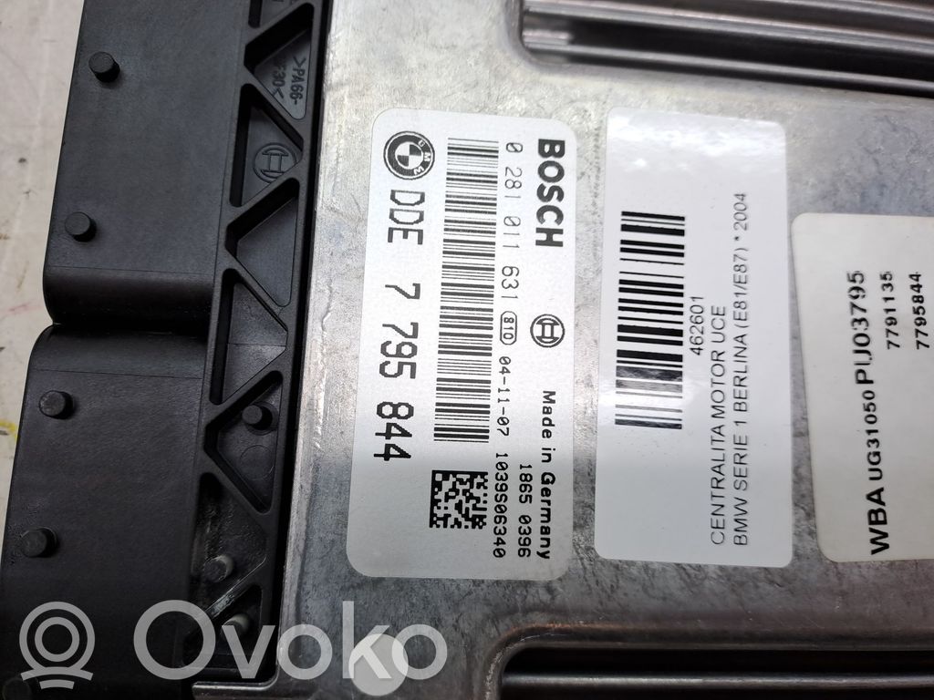 Unité de commande, module ECU de moteur   7795844
