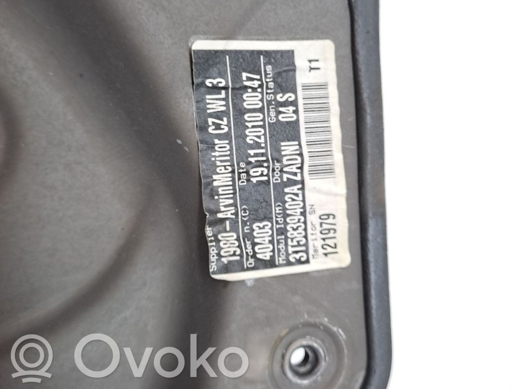 Regulador de ventanilla eléctrico de puerta delantera   3T5839402A