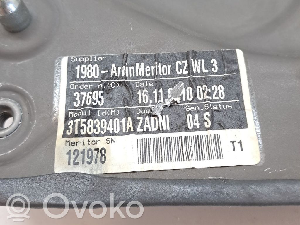 Skoda Octavia Mk3 (5E) Podnośnik szyby drzwi z silniczkiem 