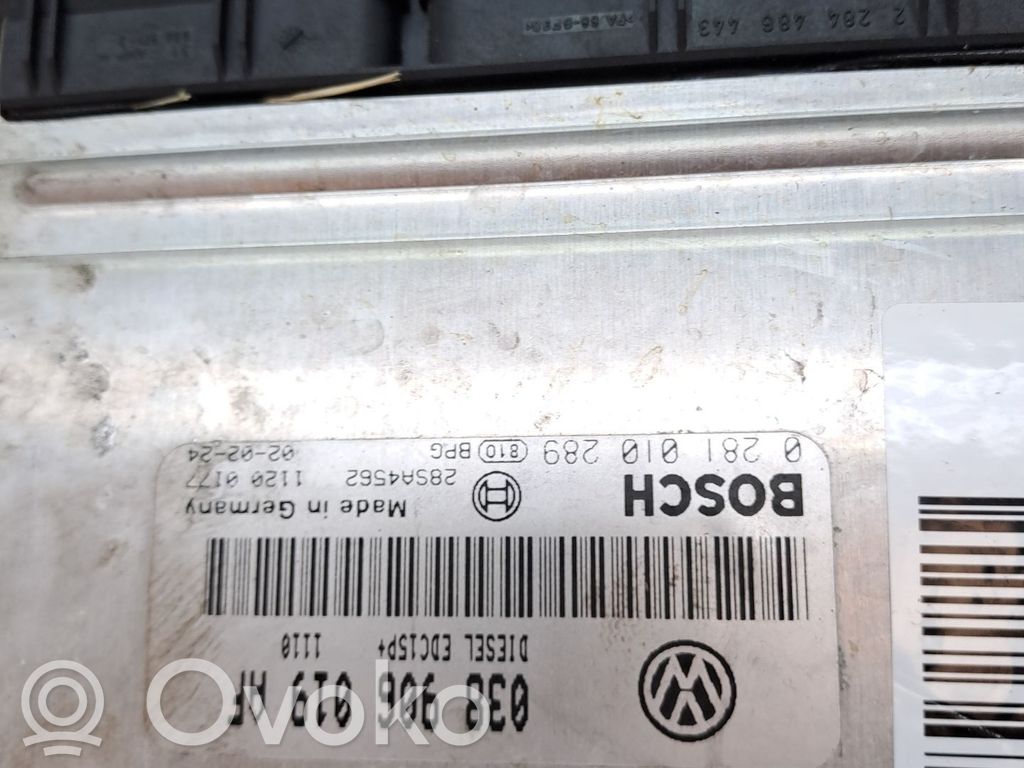 Unité de commande, module ECU de moteur   38906019AF