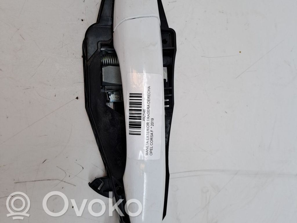Opel Corsa F Maniglia esterna per portiera posteriore 