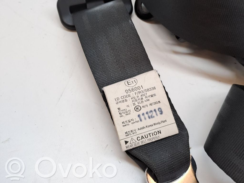 Cinturón medio (trasero)   898503U200WK
