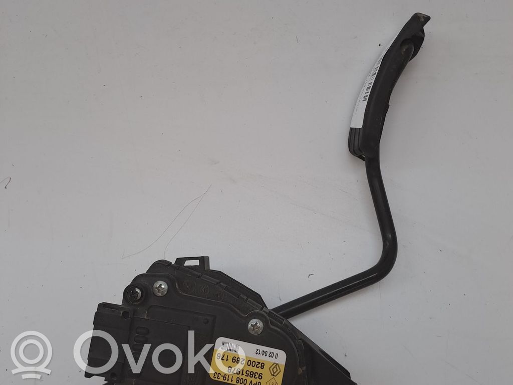 Pedală accelerație   8200289176