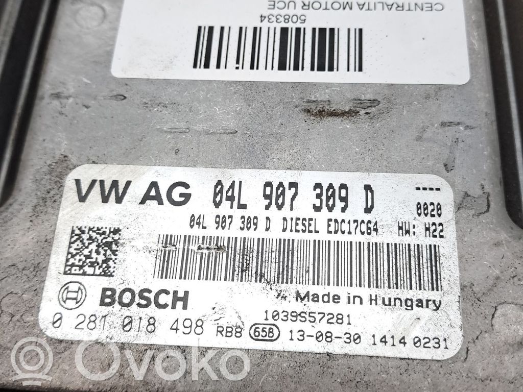 Galios (ECU) modulis   04L907309D