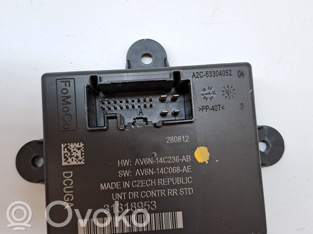 Modul de control caroserie central   31318953