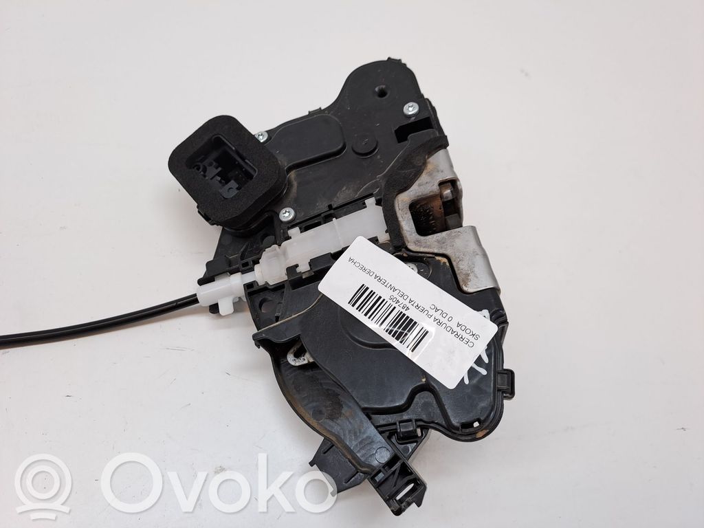 Skoda Fabia Mk2 (5J) Serratura portiera anteriore 