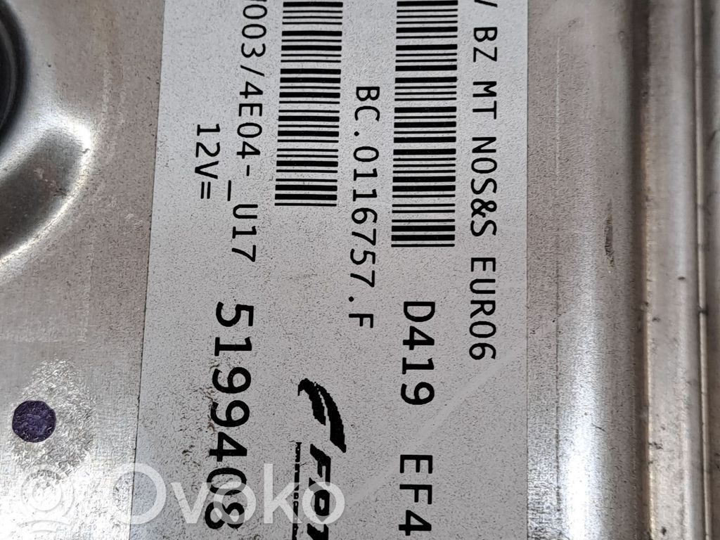 Fiat 500 Engine control unit/module ECU 
