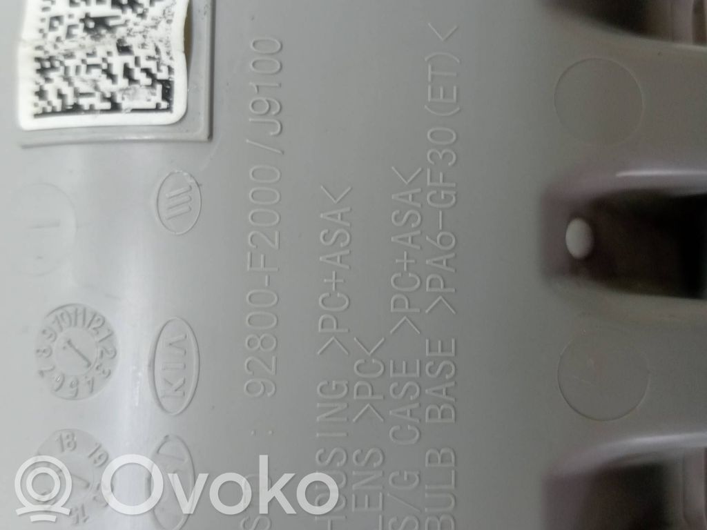 Panel oświetlenia wnętrza kabiny   92800F2010BF3