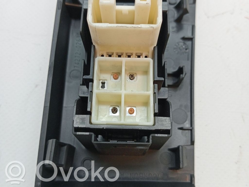 Toyota Auris E180 Interruttore di controllo dell’alzacristalli elettrico 
