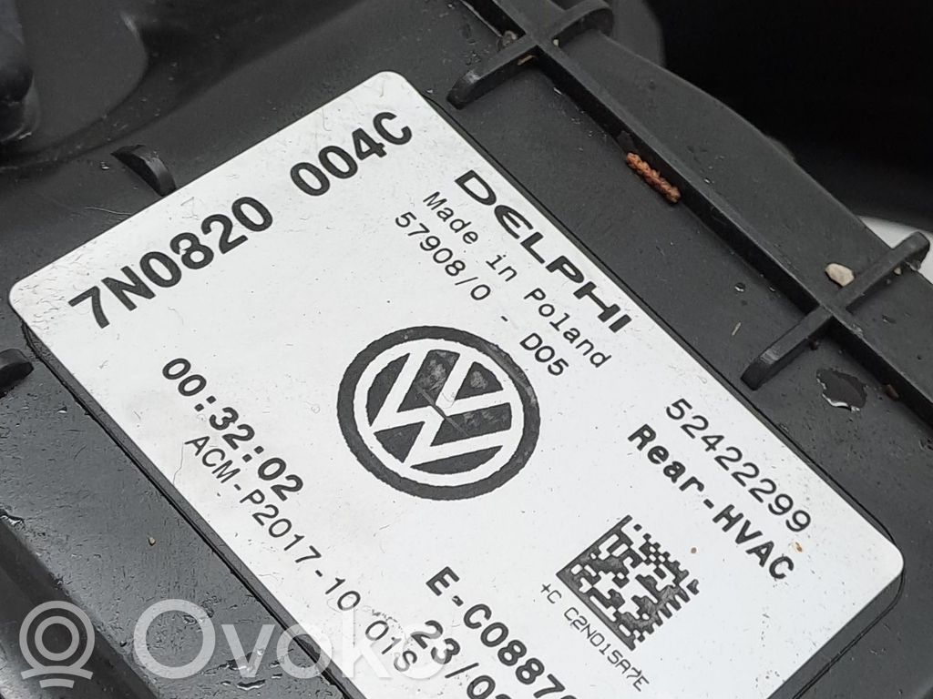 Seat Alhambra (Mk2) Ansamblu cutie climatizare interioară