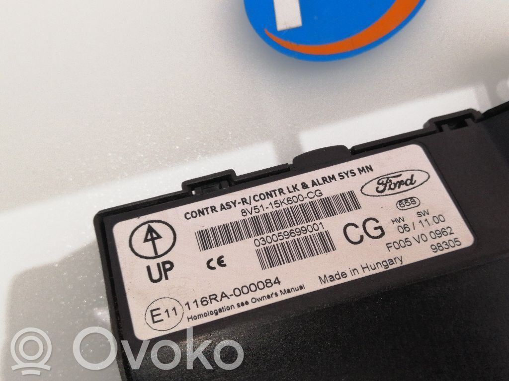 Ford Fiesta Modulo di controllo del corpo centrale