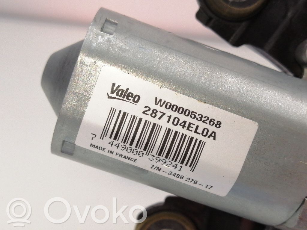 Nissan Qashqai Motor ștergător lunetă 