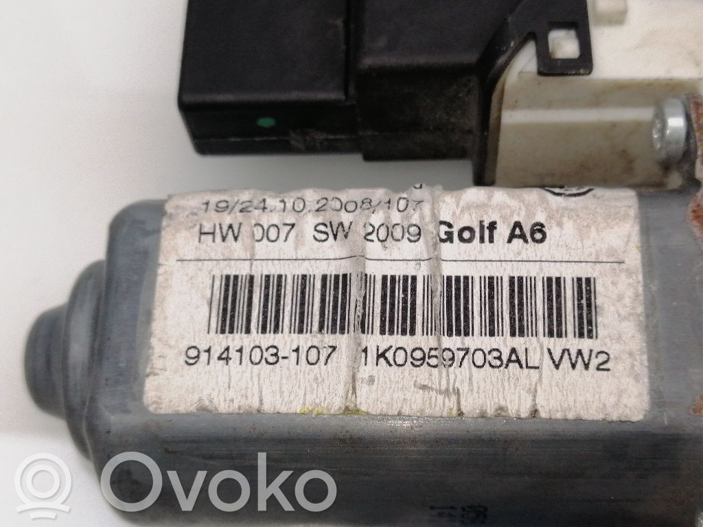 Silniczek podnoszenia szyby drzwi tylnych   1K0959703AL,1K0959794A,914103107