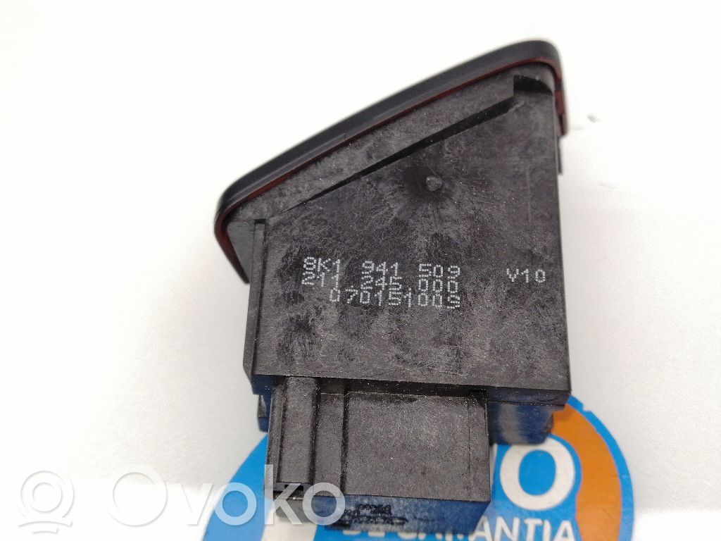 Botón interruptor de luz de peligro   8K1941509,211245000
