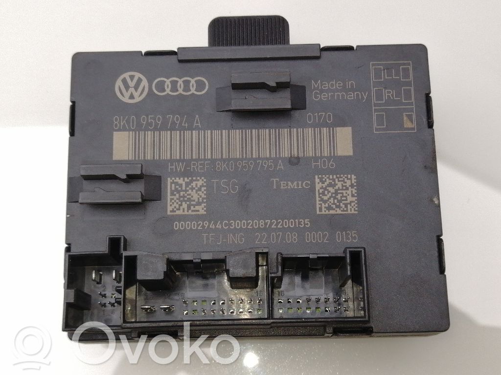 Unidad de control/módulo de carrocería central   8K0959794A