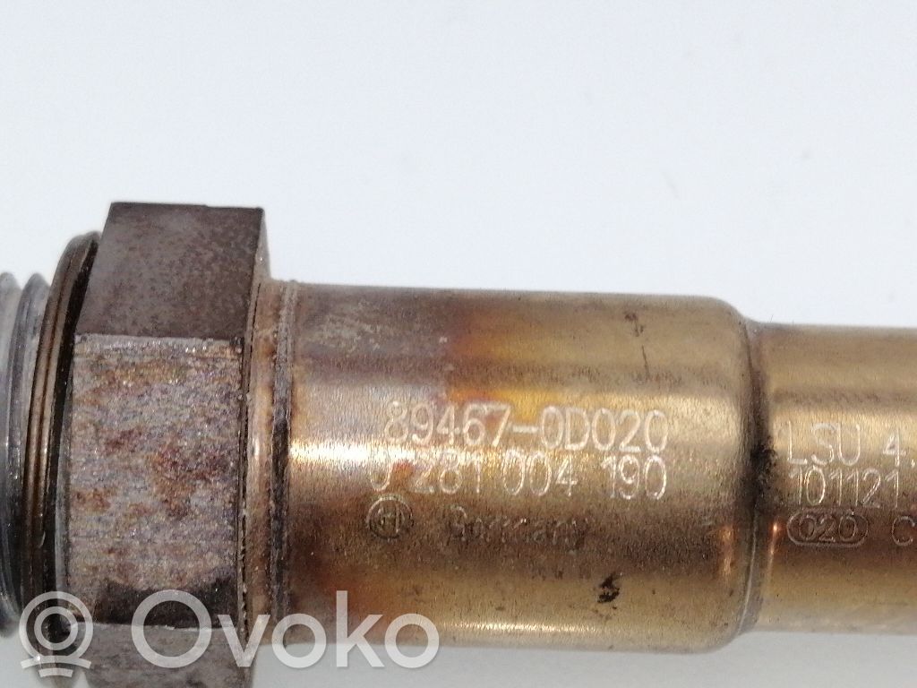 Toyota Yaris Lambda probe sensor 
