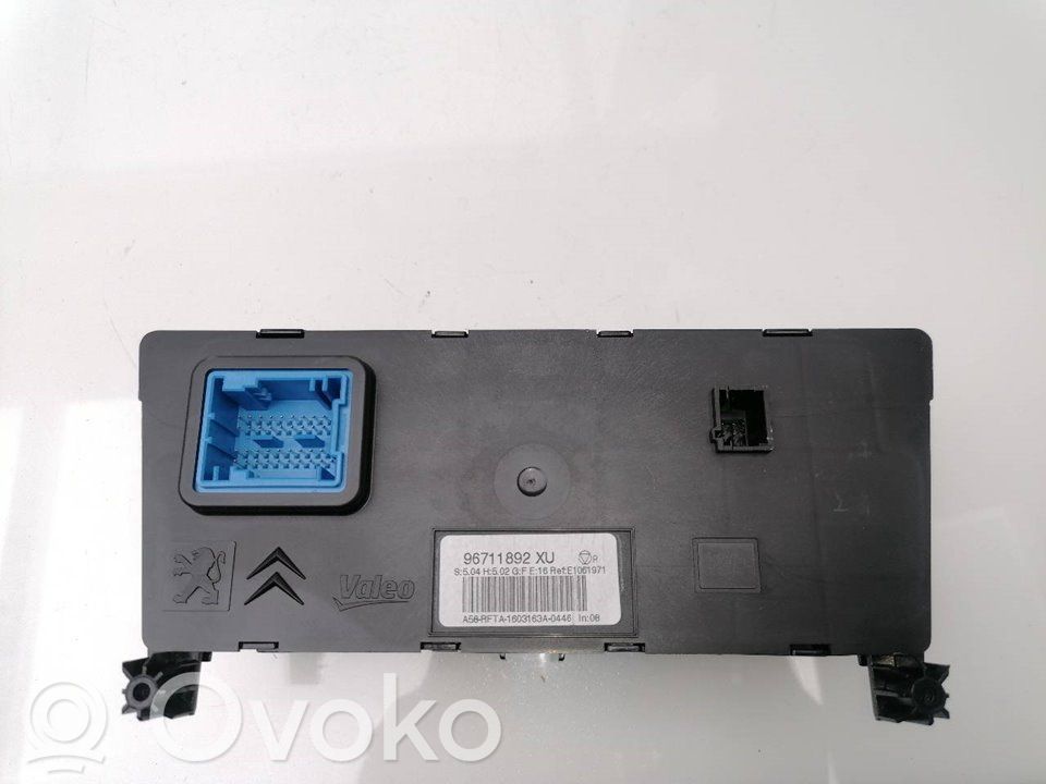 Unitate control climatizare   96711892XU