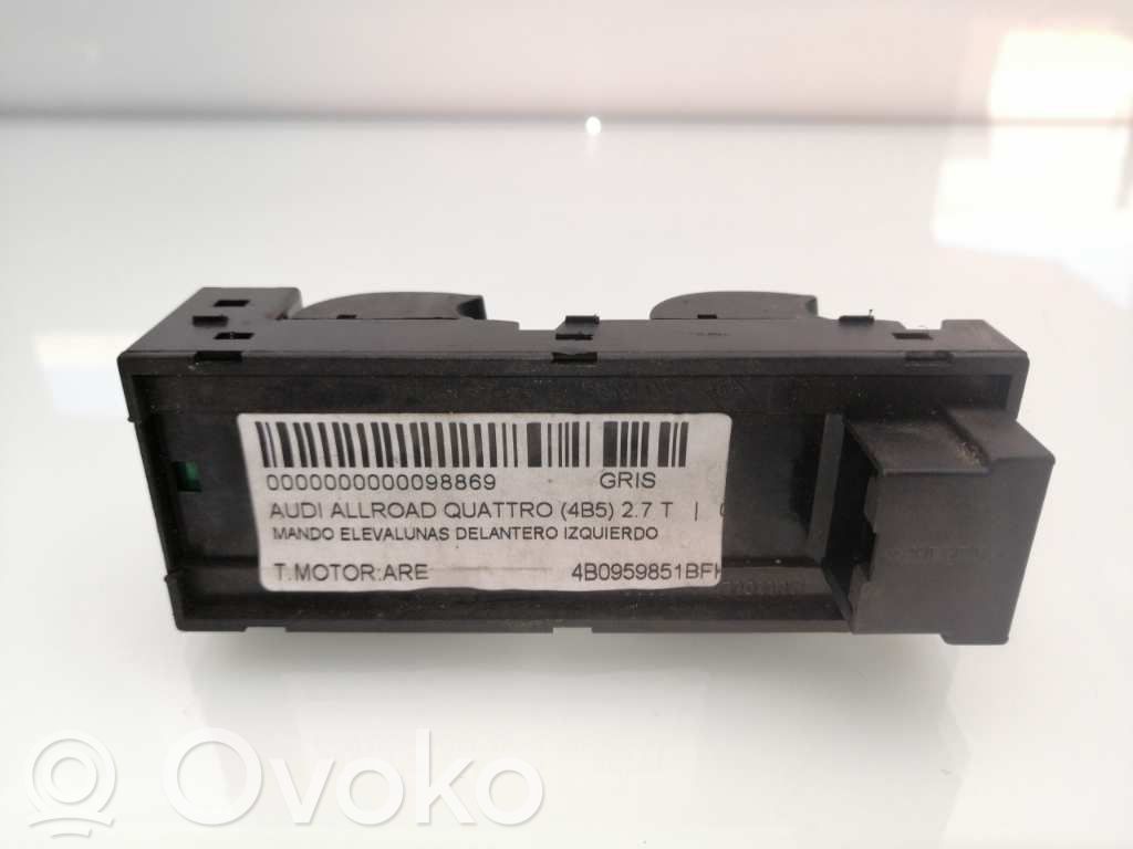 Interruptor del elevalunas eléctrico   4B0959851