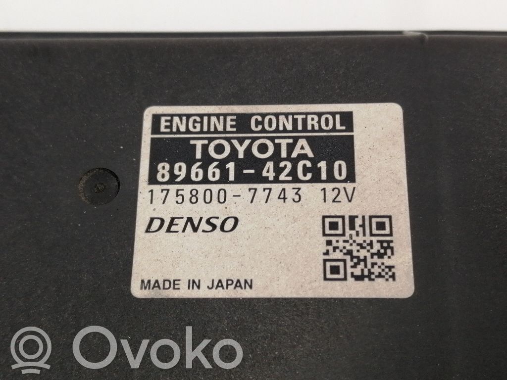 Toyota RAV 4 (XA30) Unitate control motor/modul ECU 