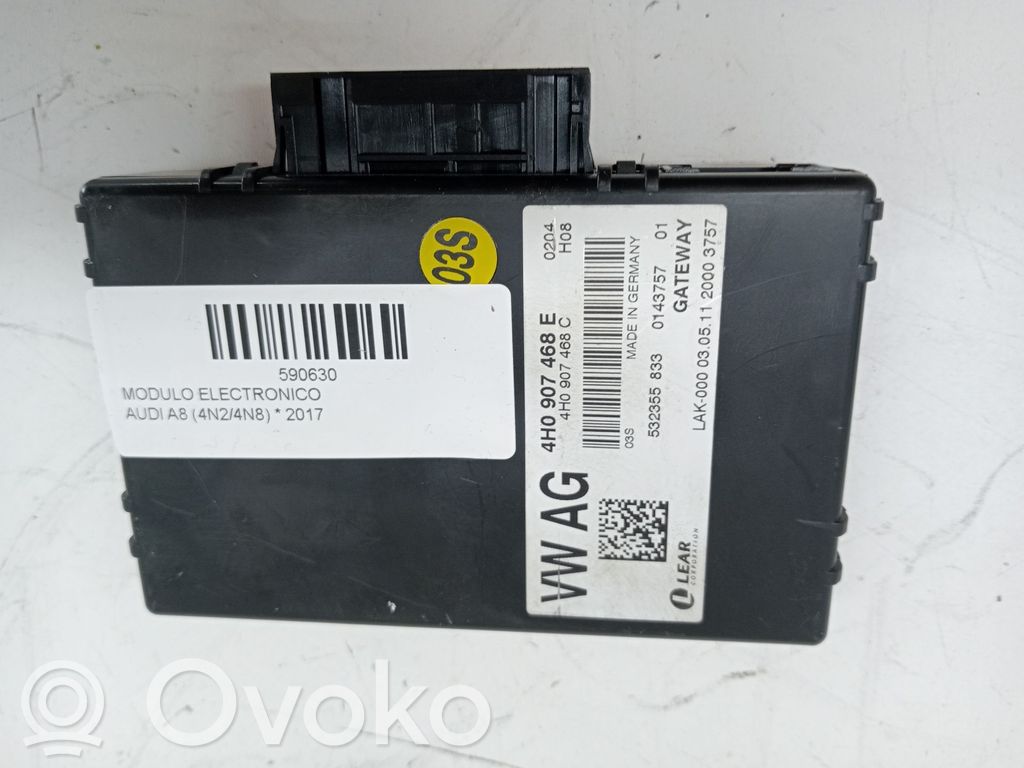 Audi A8 S8 D4 4H Modul de control caroserie central 