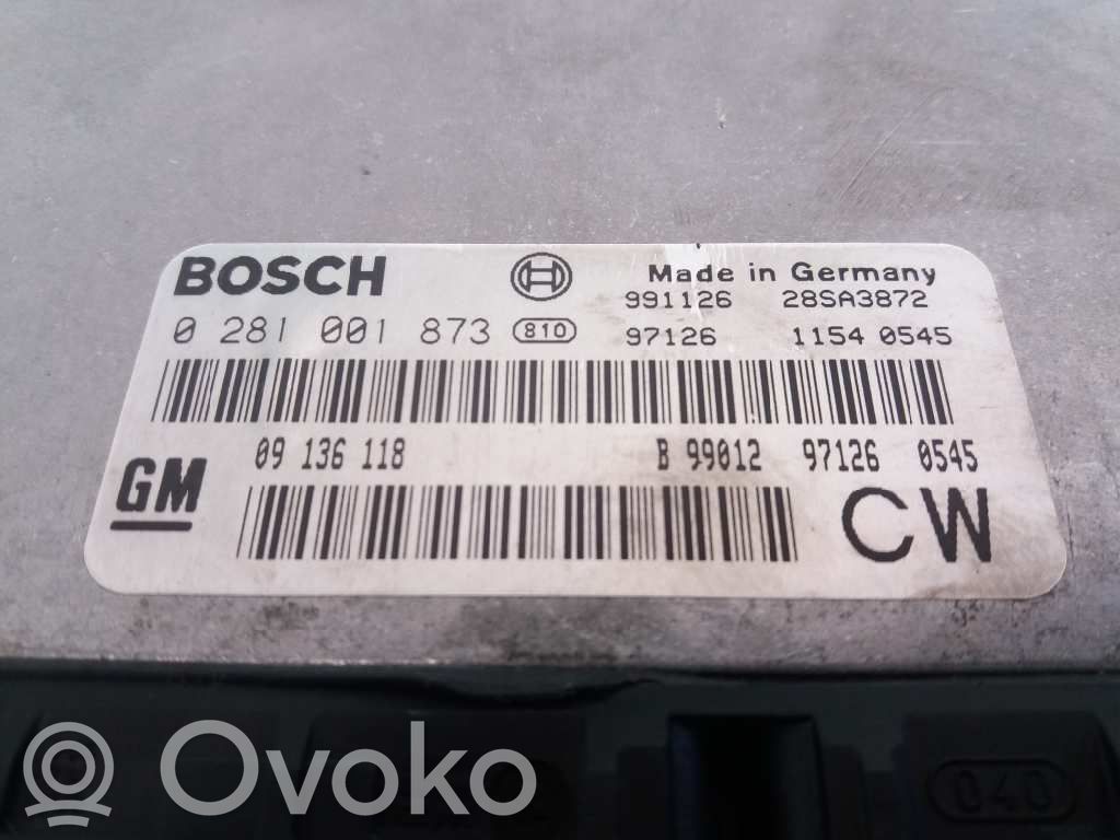 Opel Vectra B Engine control unit/module ECU 