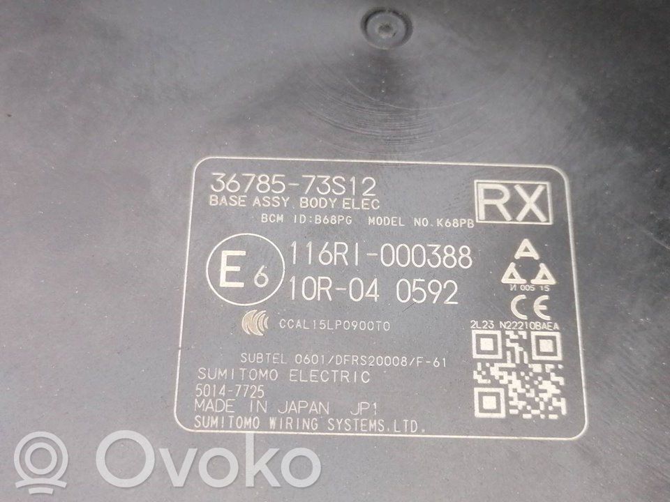 Central body control module   3677573S12000,116RI000388